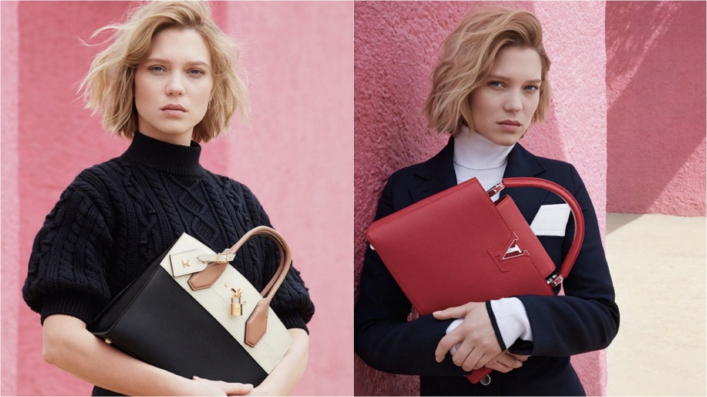 Léa Seydoux gets the travel bug for Louis Vuitton campaign | TRENDWALK.net